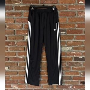 Adidas Balenciaga Style Black Striped Track Pants Hype Kids Size L (14/16)